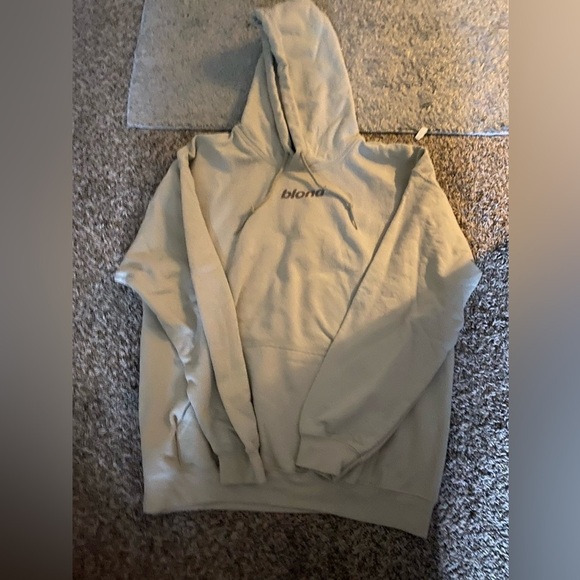 Tan Frank Ocean "blond" Hoodie, never worn, comfy, SIZE LARGE - Picture 1 of 3